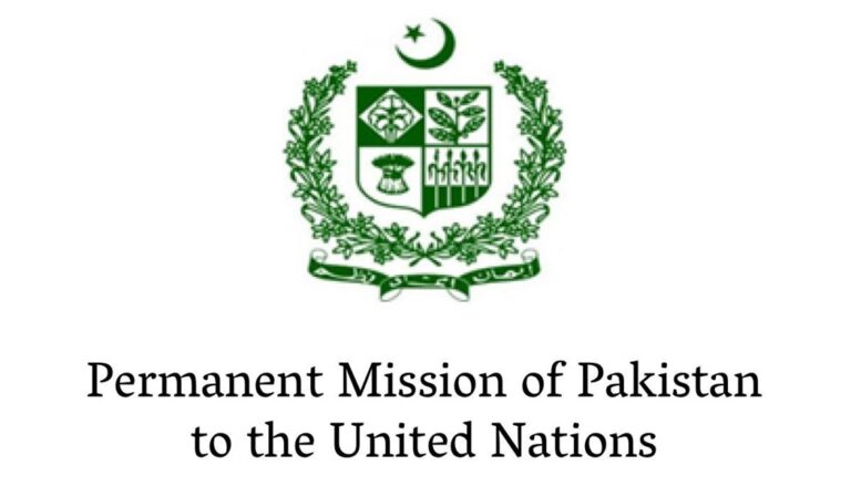 Permanent Mission of Pakistan to the United Nations New York 10065 1 768x439